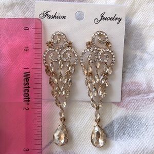 Champagne Earrings